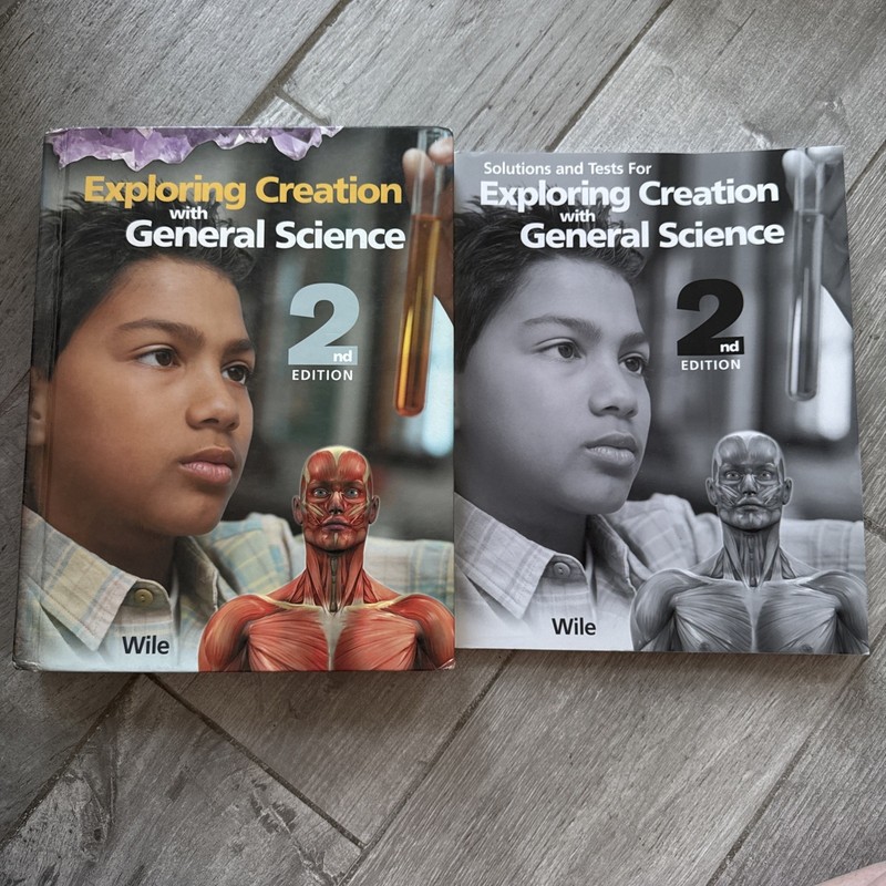 Apologia General Science 2nd edition Textbook and Solutions/Test Book