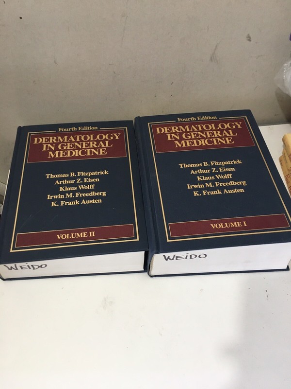 Dermatology in General Medicine by Arthur Z. Eisen 4th Ed 1993 Vol 1 & 2 HC
