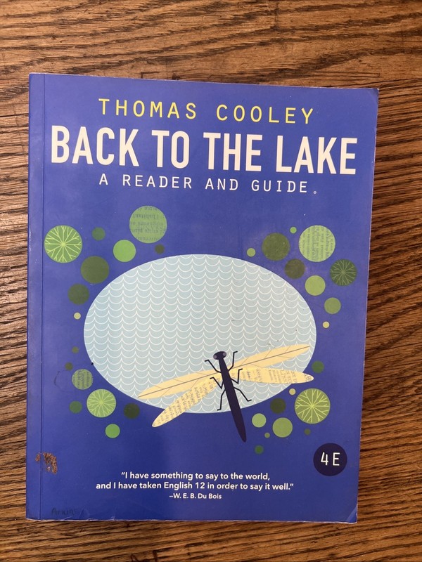 Back to the Lake, A Reader Guide by Thomas Cooley Paperback