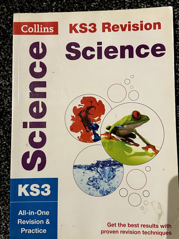 Collins KS3 Science Revision book – all in one revision and practice 