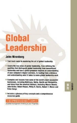 J. Nirenberg Global Leaders (Paperback) Express Exec (UK IMPORT)