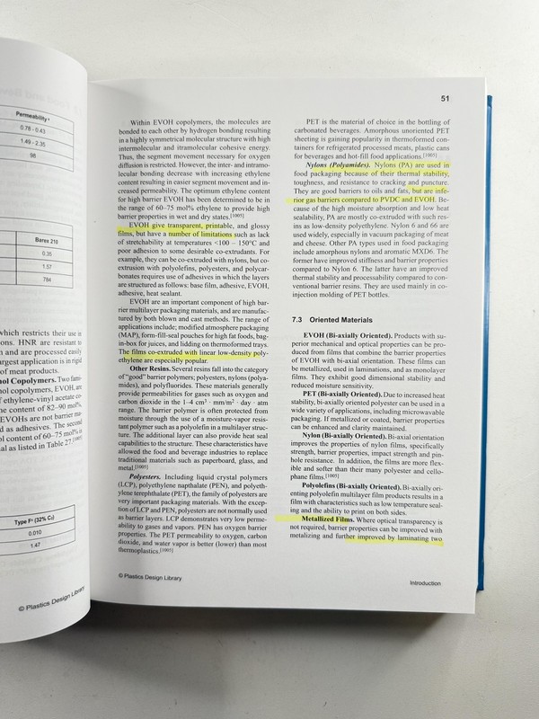 Vintage 2003 Permeability Properties of Plastics & Elastomers 2nd Ed Hardcover gallery