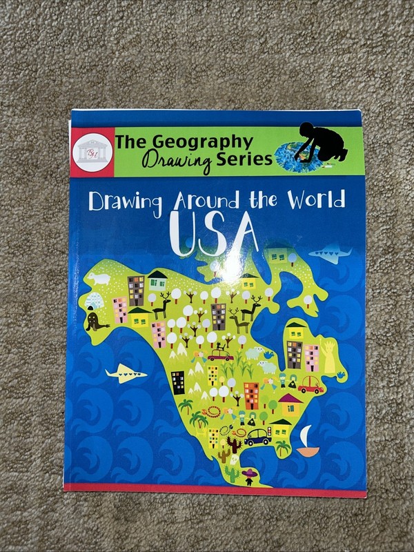 Drawing Around the World USA : USA by Kimberly Garcia (2014, Trade Paperback)