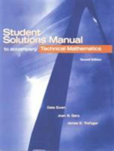 Student Solutions Manual by Dale Ewen
