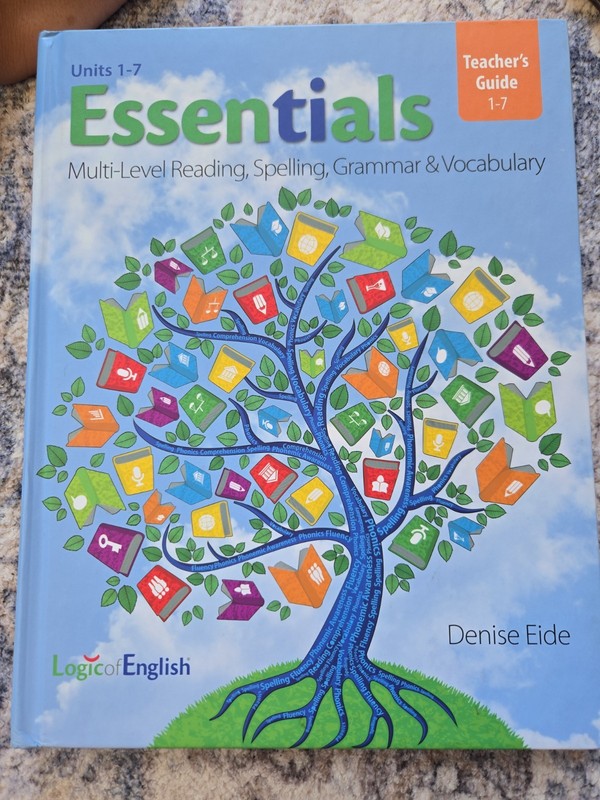 Logic Of English Essentials 1-7 Teacher’s Guide Reading Spelling Grammar Vocab