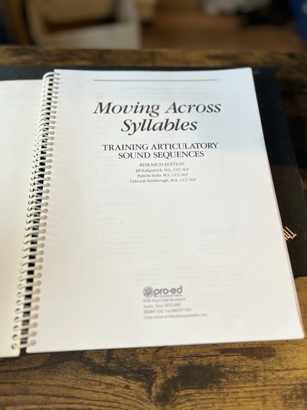 Moving Across Syllables: Training Articulatory Sound Sequences Bundle S4 gallery