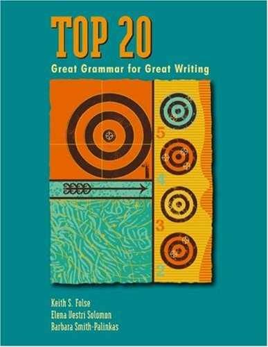 Top 20: Great Grammar for Great – Paperback, by Keith S. Folse; – Very Good