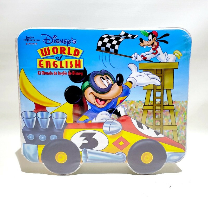 INGLES SIN BARRERAS Disneys World of English Vhs/Cassettes/Books Educational