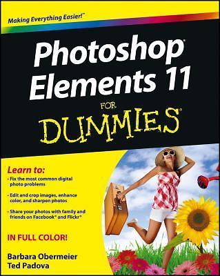 Photoshop Elements 11 for Dummies – 1118408217, paperback, Barbara Obermeier