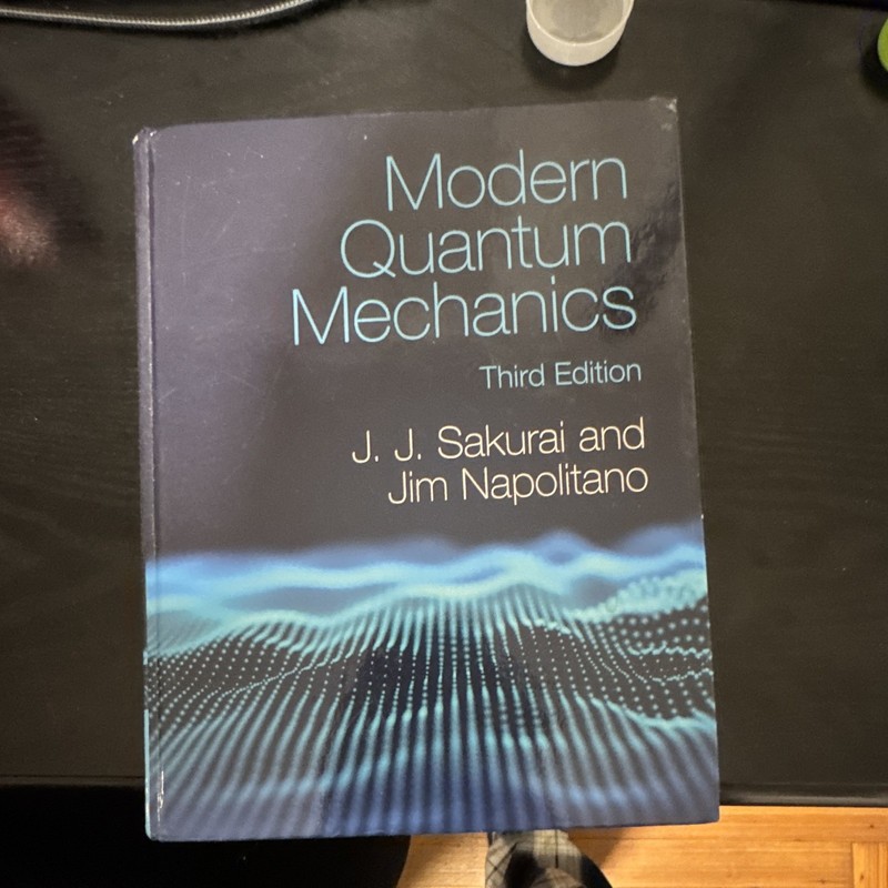 Cambridge Modern Quantum Mechanics 3rd Ed PB 2017 Sakurai Napolitano