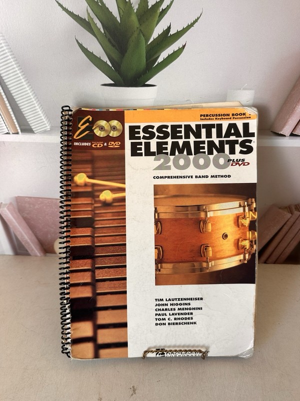 Essential Elements For Band Percussion Book 1 EE Interactive by Hal Leonard