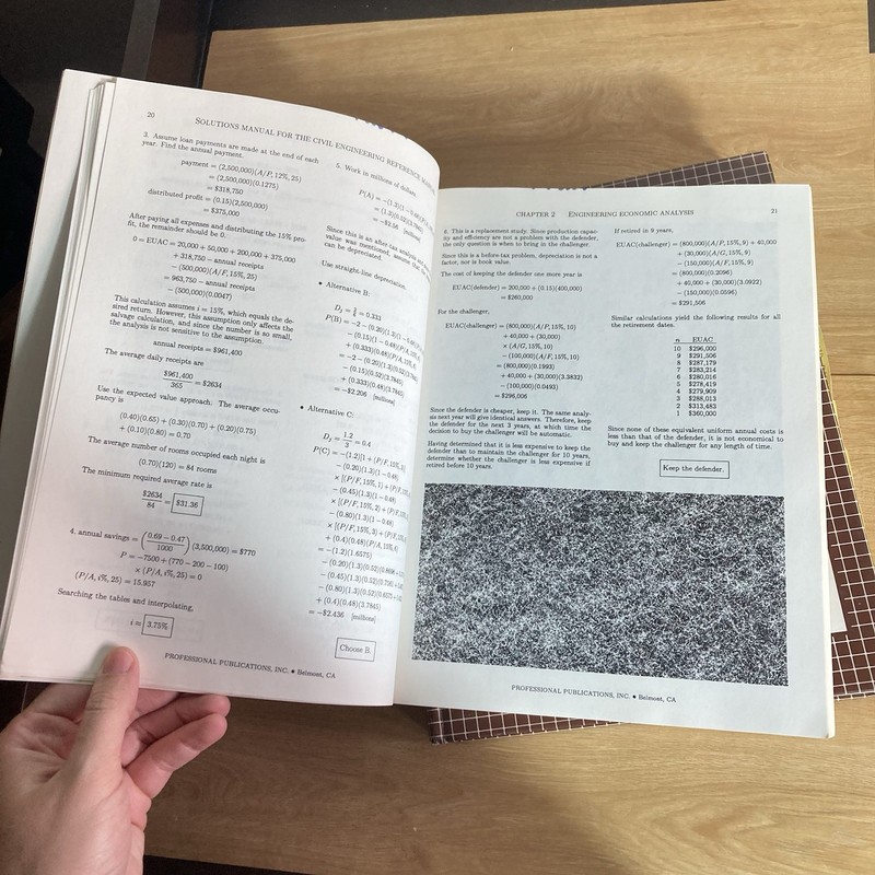 Civil Engineering Reference Manual + Solutions Sixth 6th Edition Lindeburg HC gallery