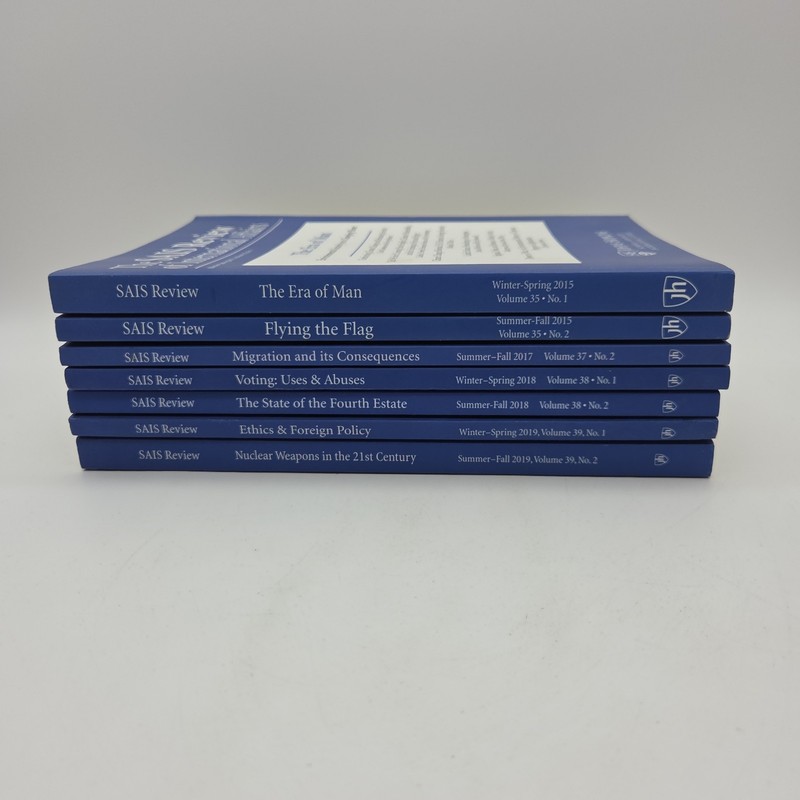 Lot Of 7 Johns Hopkins SAIS Review Of International Affairs