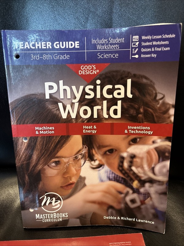 Master Books GOD'S DESIGN PHYSICAL WORLD Curriculum Set Teacher & Student gallery