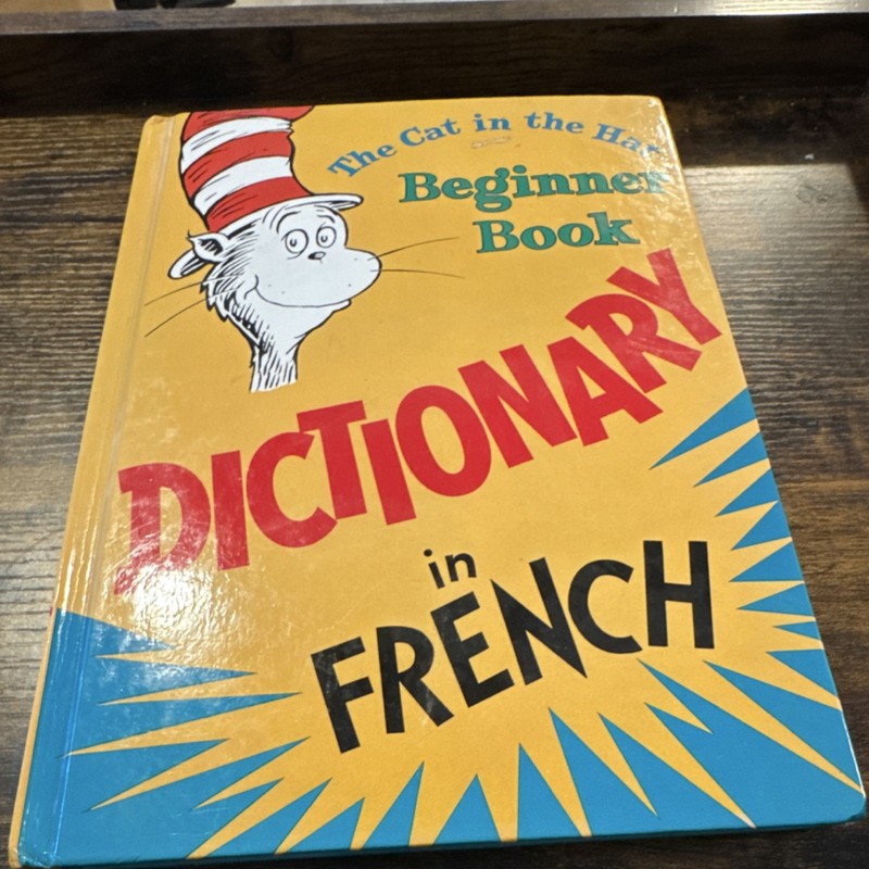 The Cat in the Hat Beginner Book Dictionary Dr. Seuss Random House Bilingual