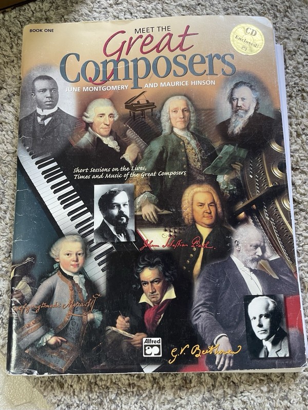 Music Curriculum- Great Composers With Companion CD Included