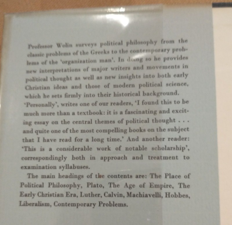 Politics and Vision – Continuity and Innovation in Western Political Thought gallery