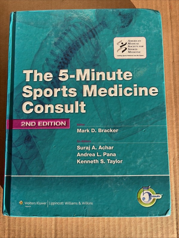 The 5-Minute Consult Ser.: 5-Minute Sports Medicine Consult by Mark D….