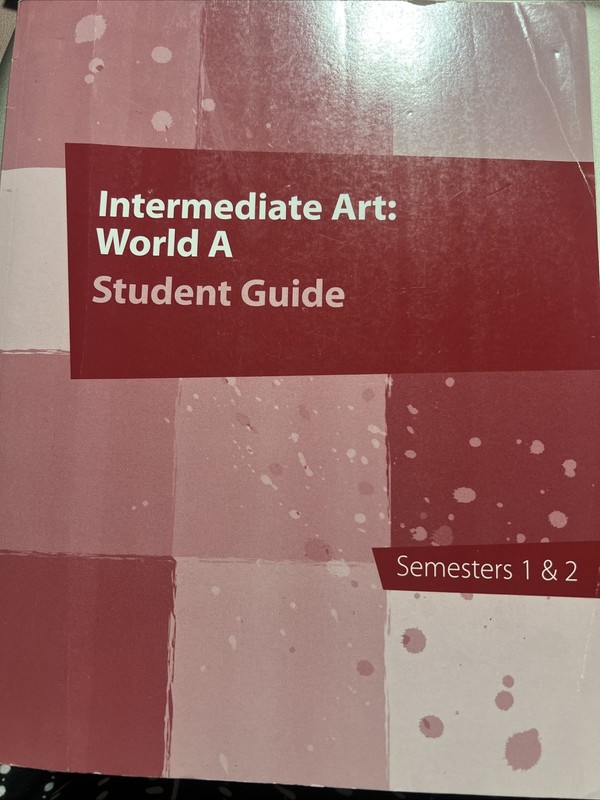 K12 Intermediate Art American A Student Pages Semesters 1 & 2 and Learning Coach gallery