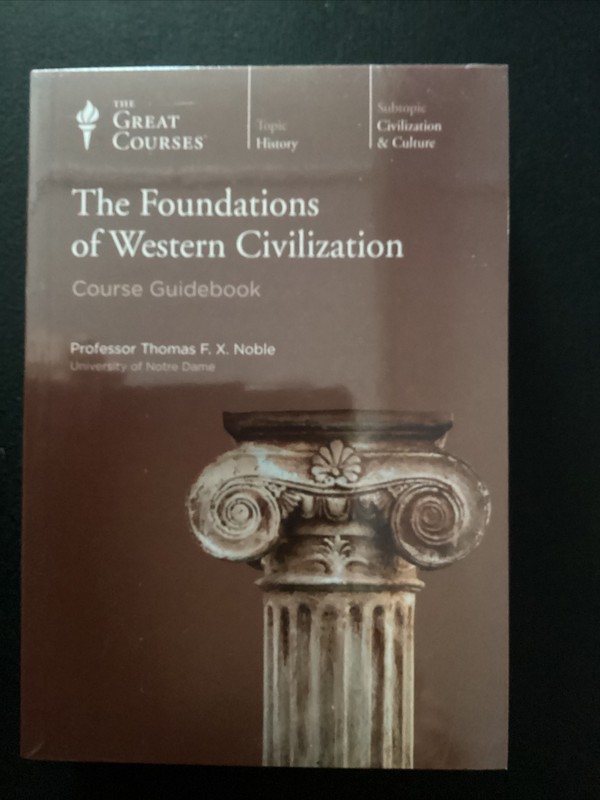 The Foundations of Western Civilization by Thomas F. X. Noble DVD & Book Set NEW