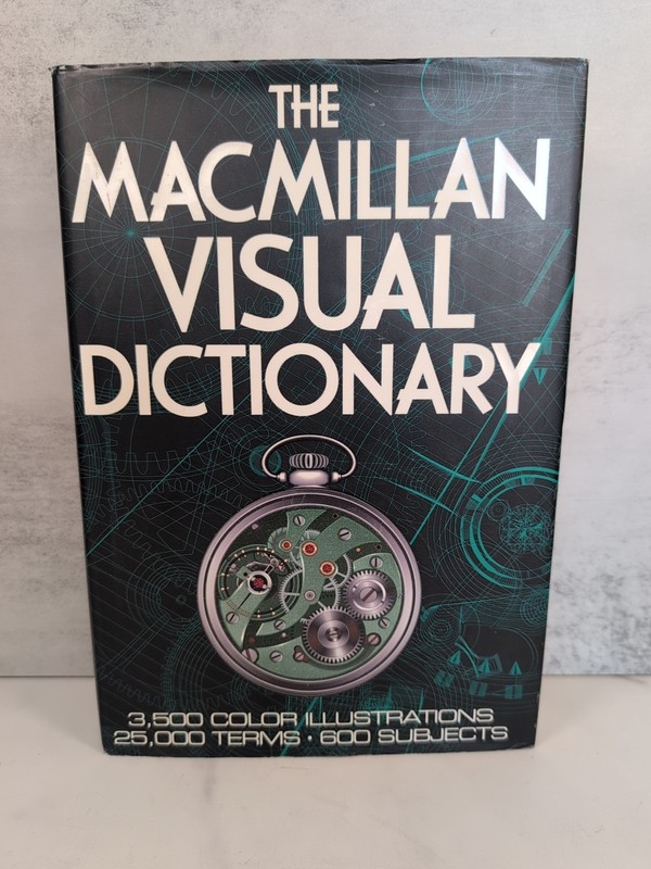1992 Macmillan Visual Dictionary: 3,500 Color Illustrations 25,000 Terms 1st Ed