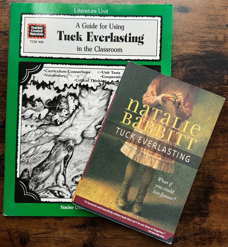 Literature Study Unit Guide for Using Tuck Everlasting by Natalie Babbitt Gr 5-8