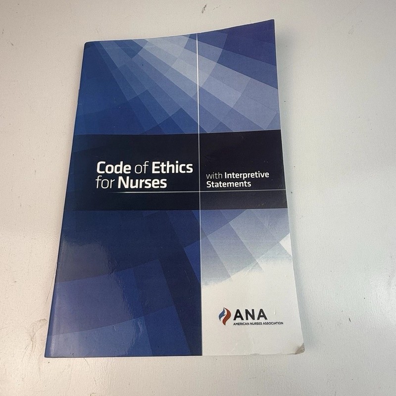 Code of Ethics for Nurses with Interpretive Statements by American Nurses…