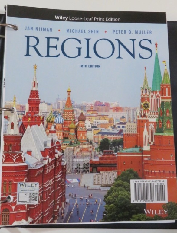 Regions 18th Edition Jan Nijman Michael Shin Peter O, Muller with Wiley Plus