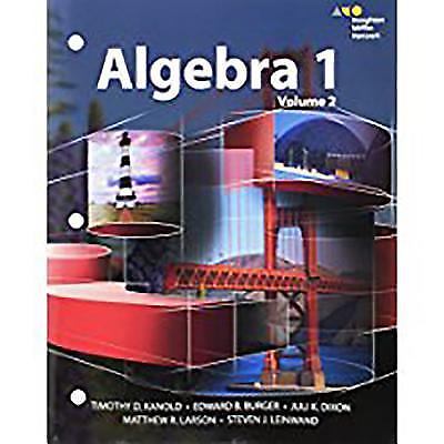 Hmh Algebra 1 Ser.: HMH Algebra 1 : Interactive Student Edition Volume 2 2015 by