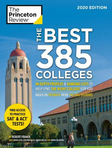 The Best 385 Colleges, 2020 Edit- 9780525568421, The Princeton Review, paperback