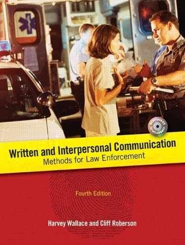Written and Interpersonal – Paperback, by Wallace Harvey; Roberson – Acceptable