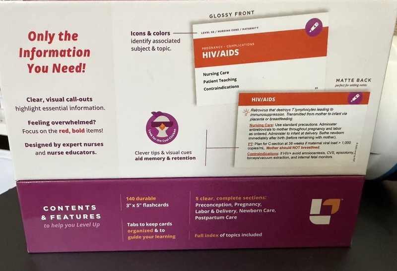 Level Up RN Maternity Nursing Flash Cards Edition 3 gallery
