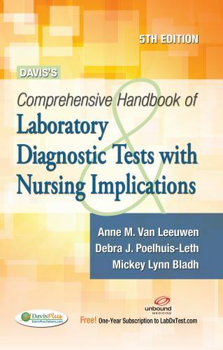 Davis’s Comprehensive Handbook of Laboratory and Diagnostic Tests With Nursing I