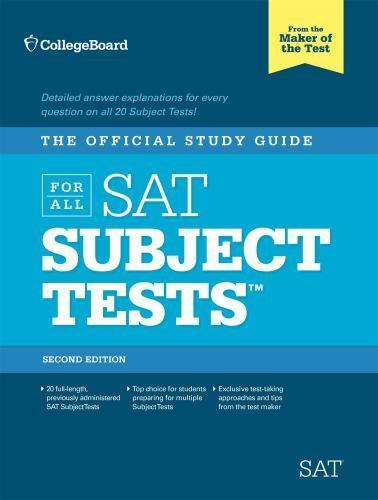 The Official Study Guide for ALL SAT S- The College Board, 0874479754, paperback