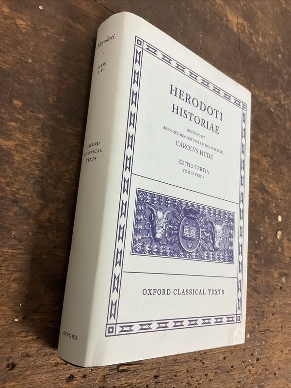 Oxford Classical Texts: Historiae by Herodotus (1927, Hardcover) gallery