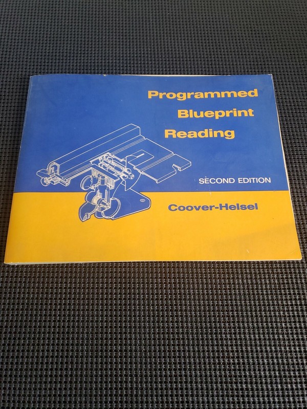 1970 Programmed Blueprint Reading Text Instruction Text Book McGraw 2nd Ed