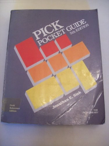 PICK POCKET GUIDE (THE PICK LIBRARY) By Jonathan E. Sisk