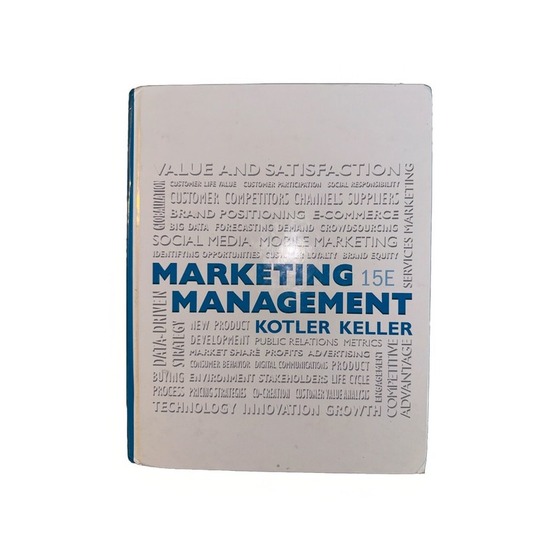 Marketing Management: Keller, Kotler (2014) U.S. EDITION. VERY GOOD