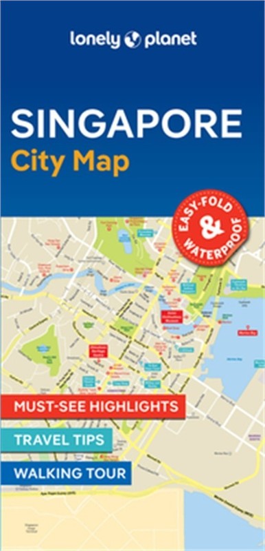 Lonely Planet Singapore City Map 2 (Sheet Map, Folded)