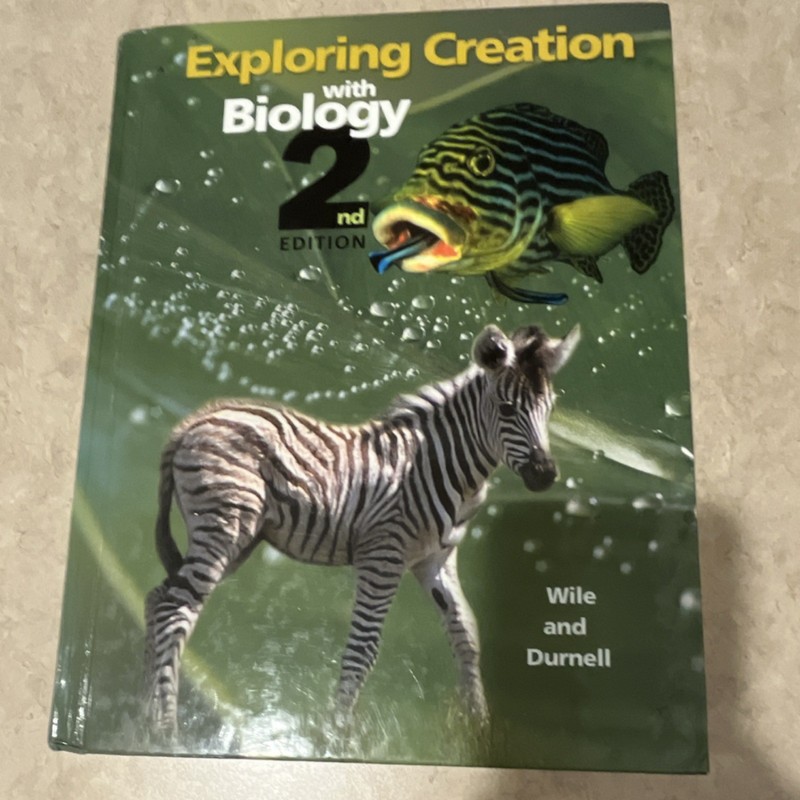 Exploring Creation with Biology 2nd Edition Textbook Dr. Jay L. Wile Durnell
