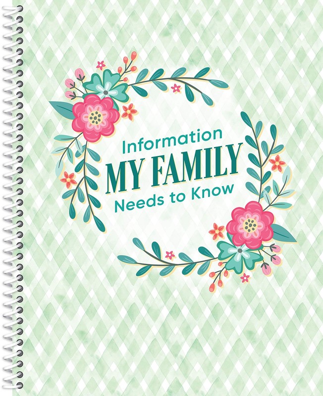 Information My Family Needs to Know Organizer (Green) (Volume 1)
