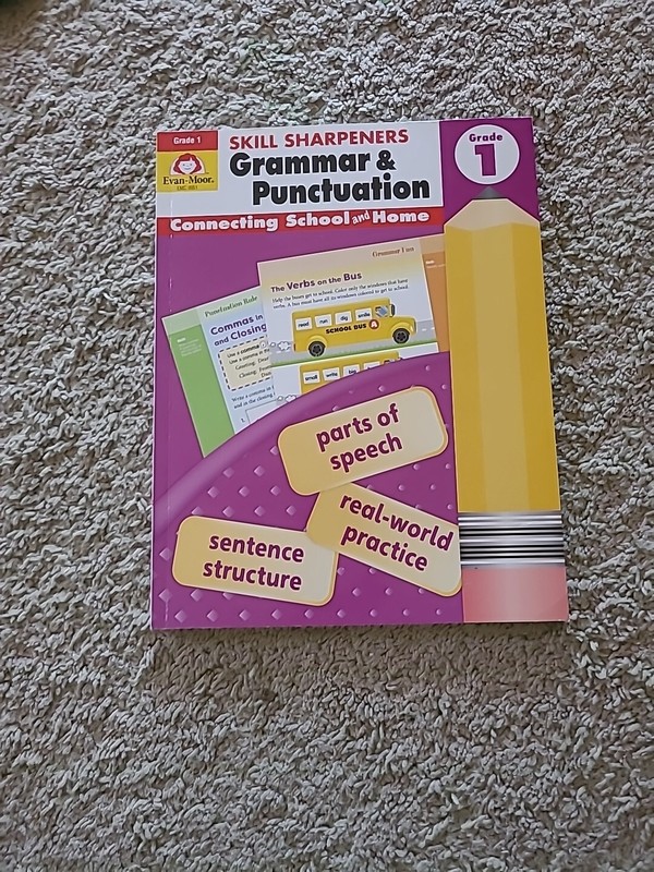 Skill Sharpeners Grammar and Punctuation, Grade 1 (Paperback or Softback)