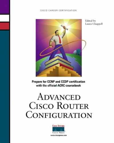 Advanced Cisco Router – Textbook, by Chappell Laura; Cisco – Acceptable
