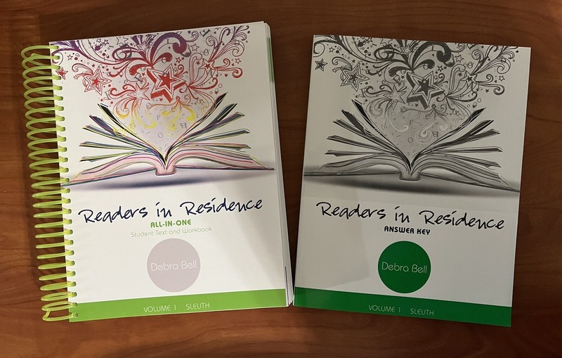 Readers in Residence Volume 1 Sleuth by Debra Bell, Student Book AND Answer Key