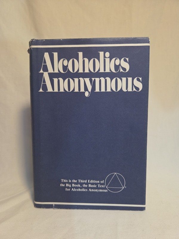 AA Big Book: Alcoholics Anonymous, 3rd Edit/ 47th Print 1993 Blue Jacket