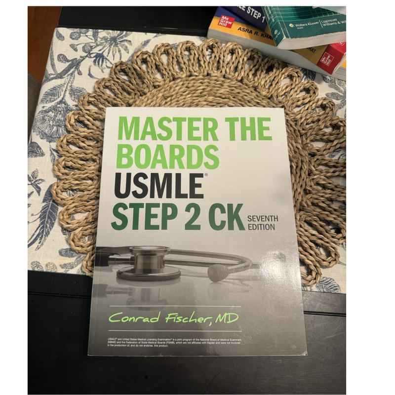 Master the Boards USMLE Step 2 CK Seventh Edition Conrad Fischer MD