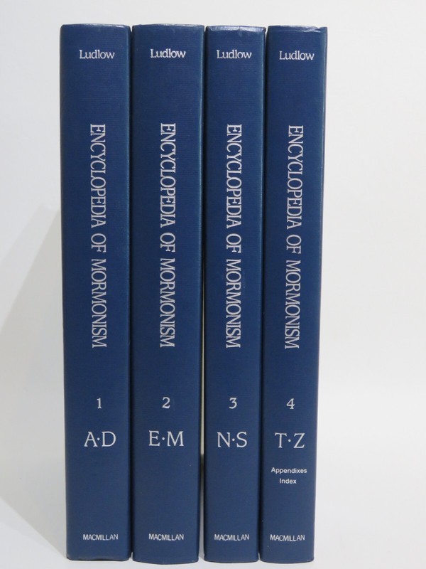 LDS Book Lot “Encyclopedia of Mormonism” 1992 Daniel H. Ludlow