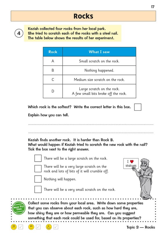 KS2 Year 3 Science Targeted Question Workbook with Answer Ages 7-8 CGP gallery
