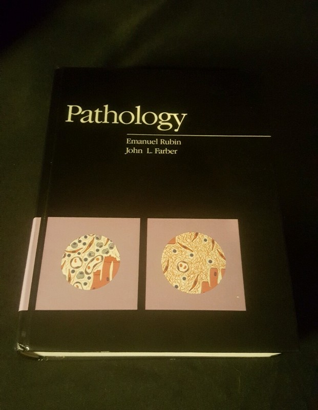 Large Book On Pathology By Emanuel Rubin And John L. Farber Over 1500 Pages