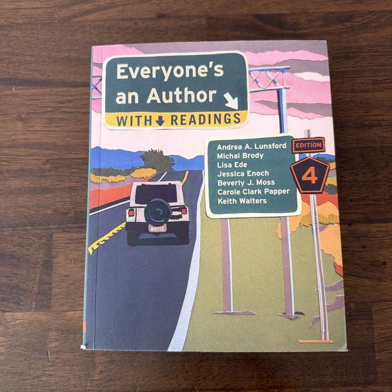 Everyone’s an Author with Readings by Andrea Lunsford 4th edition